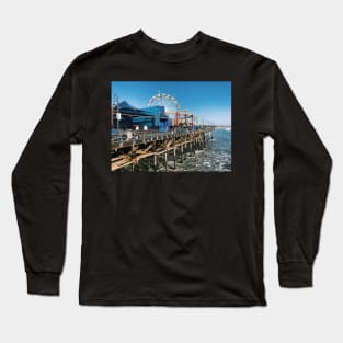 Santa Monica Pier Amusement Park Long Sleeve T-Shirt